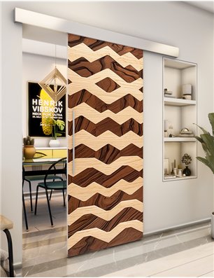 Holzschiebetür Eco-Line - Holzkunst  Model 1050