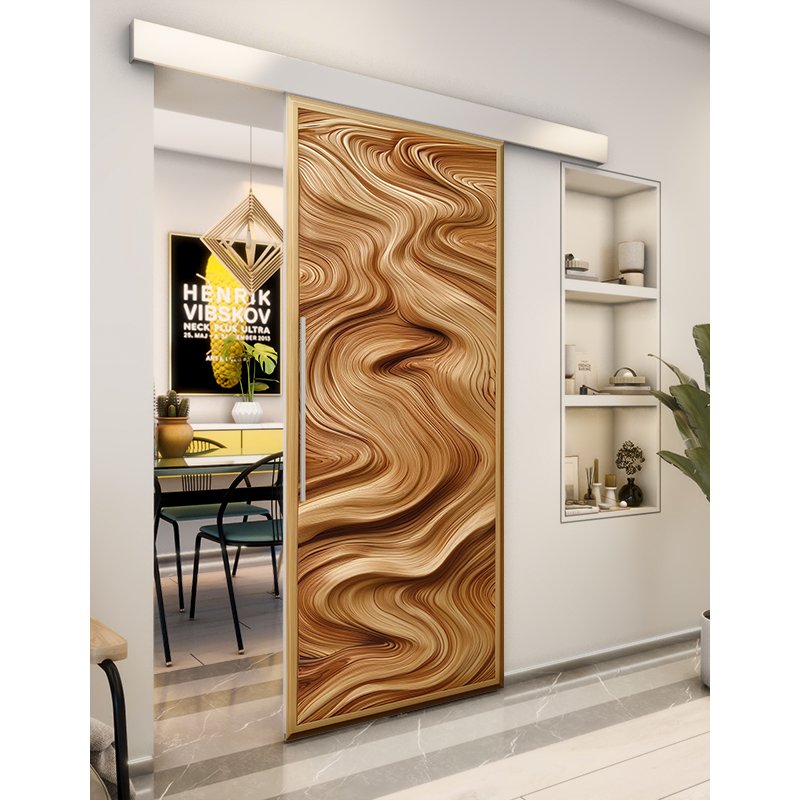 Holzschiebetür Eco-Line - Holzkunst Model 1052 Holzschiebetür Eco-Line - Holzkunst Model 1052