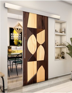 Holzschiebetür Eco-Line - Holzkunst  Model 1057