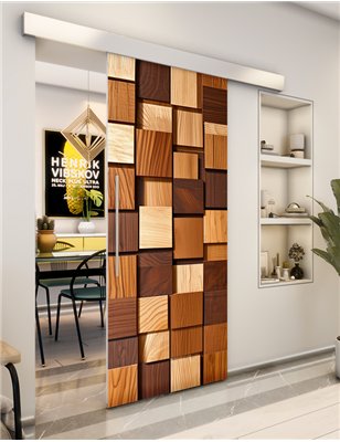 Holzschiebetür Eco-Line - Holzkunst Model 1061