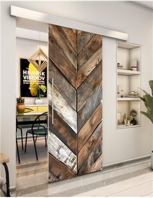 Holzschiebetür Eco-Line - Holzkunst Model 1062