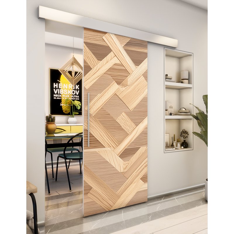 Holzschiebetür Eco-Line - Holzkunst Model 1063 Holzschiebetür Eco-Line - Holzkunst Model 1063