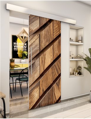 Holzschiebetür Eco-Line - Holzkunst Model 1067