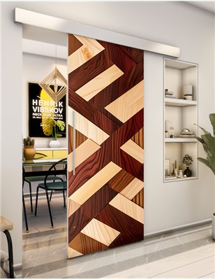 Holzschiebetür Eco-Line - Holzkunst Model 1068
