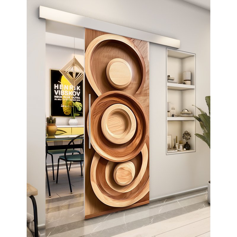 Holzschiebetür Eco-Line - Holzkunst Model 1070 Holzschiebetür Eco-Line - Holzkunst Model 1070