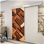 Holzschiebetür Eco-Line - Holzkunst Model 1075 Holzschiebetür Eco-Line - Holzkunst Model 1075