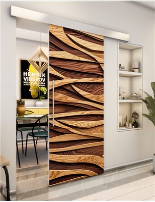Holzschiebetür Eco-Line - Holzkunst Model 1082