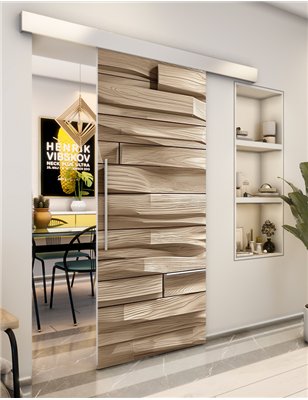 Holzschiebetür Eco-Line - Holzkunst Model 1086
