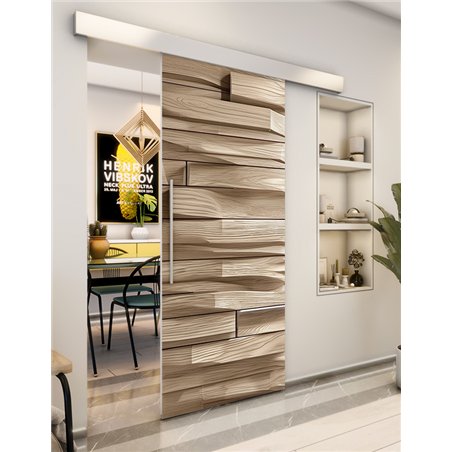 Holzschiebetür Eco-Line - Holzkunst Model 1086