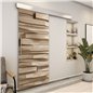 Holzschiebetür Eco-Line - Holzkunst Model 1086 Holzschiebetür Eco-Line - Holzkunst Model 1086