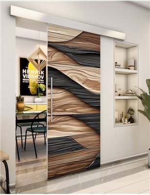 Holzschiebetür Eco-Line - Holzkunst Model 1089