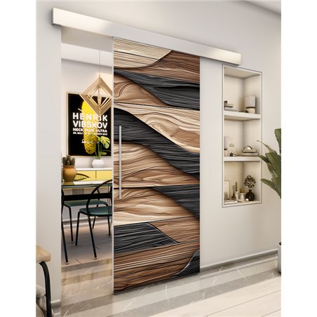Holzschiebetür Eco-Line - Holzkunst Model 1089