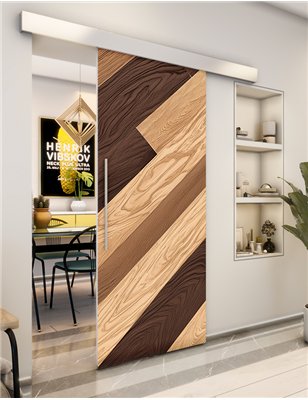 Holzschiebetür Eco-Line - Holzkunst Model 1098