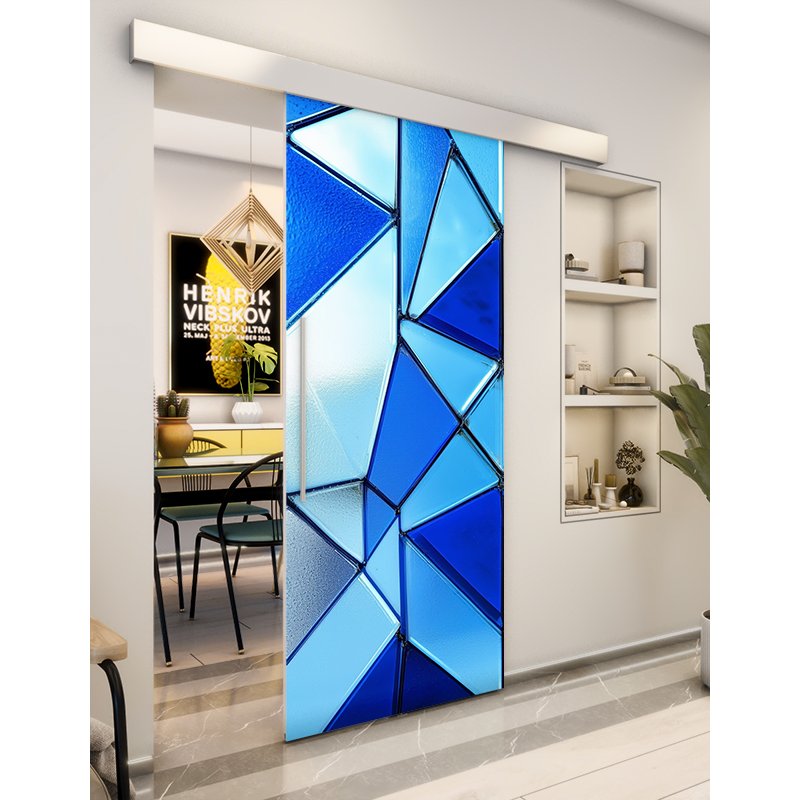 Holzschiebetür Eco-Line - Geometrie Model 1025 Holzschiebetür Eco-Line - Geometrie Model 1025