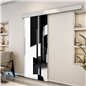 Holzschiebetür Eco-Line - Geometrie Model 1028 Holzschiebetür Eco-Line - Geometrie Model 1028