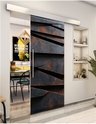 Holzschiebetür Eco-Line - Industrie Model 1037