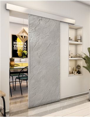 Holzschiebetür Eco-Line - Beton und Stein  Model 1054
