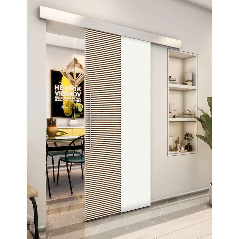 Holzschiebetür Eco-Line - Design-Linien Model 1023 Holzschiebetür Eco-Line - Design-Linien Model 1023