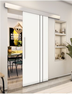 Holzschiebetür Eco-Line - Design-Linien Model 1056
