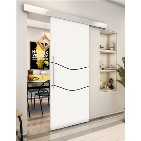 Holzschiebetür Eco-Line - Design-Linien Model 1060