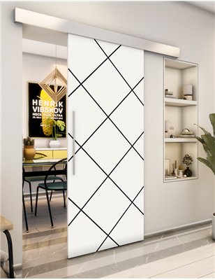 Holzschiebetür Eco-Line - Design-Linien Model 1069
