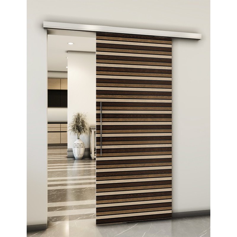 Holzschiebetür Slim-Line - Holz-Mix Model 1014 Holzschiebetür Slim-Line - Holz-Mix Model 1014