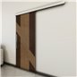 Holzschiebetür Slim-Line - Holz-Mix Model 1019 Holzschiebetür Slim-Line - Holz-Mix Model 1019