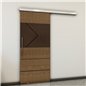 Holzschiebetür Slim-Line - Holz-Mix Model 1020 Holzschiebetür Slim-Line - Holz-Mix Model 1020