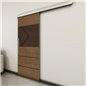 Holzschiebetür Slim-Line - Holz-Mix Model 1020 Holzschiebetür Slim-Line - Holz-Mix Model 1020