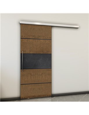 Holzschiebetür Slim-Line - Holz-Mix  Model 1031