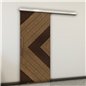 Holzschiebetür Slim-Line - Holz-Mix Model 1038 Holzschiebetür Slim-Line - Holz-Mix Model 1038