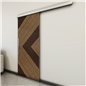 Holzschiebetür Slim-Line - Holz-Mix Model 1038 Holzschiebetür Slim-Line - Holz-Mix Model 1038