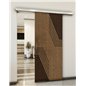 Holzschiebetür Slim-Line - Holz-Mix Model 1060 Holzschiebetür Slim-Line - Holz-Mix Model 1060
