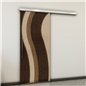 Holzschiebetür Slim-Line - Holz-Mix Model 1064 Holzschiebetür Slim-Line - Holz-Mix Model 1064