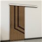 Holzschiebetür Slim-Line - Holz-Mix Model 1073 Holzschiebetür Slim-Line - Holz-Mix Model 1073