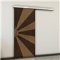 Holzschiebetür Slim-Line - Holz-Mix Model 1074 Holzschiebetür Slim-Line - Holz-Mix Model 1074