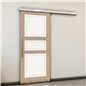 Holzschiebetür Slim-Line - Eiche und Weiss Model 1021 Holzschiebetür Slim-Line - Eiche und Weiss Model 1021