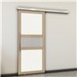 Holzschiebetür Slim-Line - Eiche und Weiss Model 1042 Holzschiebetür Slim-Line - Eiche und Weiss Model 1042