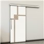 Holzschiebetür Slim-Line - Eiche und Weiss Model 1059 Holzschiebetür Slim-Line - Eiche und Weiss Model 1059