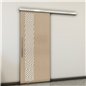 Holzschiebetür Slim-Line - Eiche und Weiss Model 1070 Holzschiebetür Slim-Line - Eiche und Weiss Model 1070