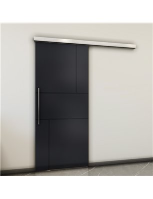 Holzschiebetür Slim-Line - Schwarz  Model 1027