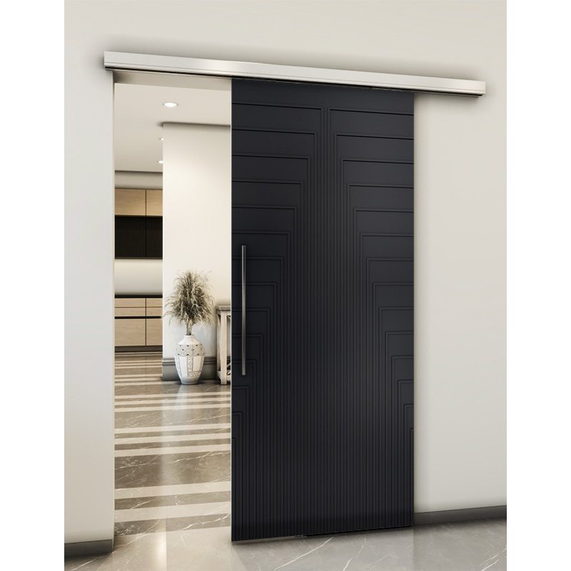 Holzschiebetür Slim-Line - Schwarz Model 1053 Holzschiebetür Slim-Line - Schwarz Model 1053