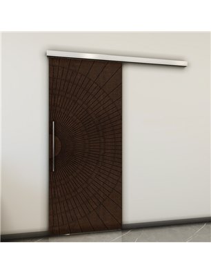 Holzschiebetür Slim-Line - Wenge  Model 1036