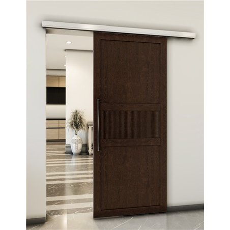 Holzschiebetür Slim-Line - Wenge Model 1042