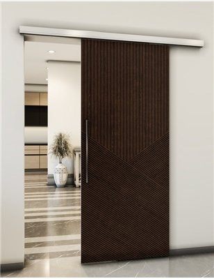 Holzschiebetür Slim-Line - Wenge Model 1044