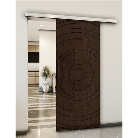 Holzschiebetür Slim-Line - Wenge Model 1046