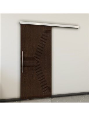 Holzschiebetür Slim-Line - Wenge  Model 1079