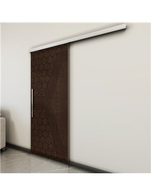 Holzschiebetür Slim-Line - Wenge  Model 1080