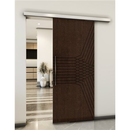 Holzschiebetür Slim-Line - Wenge Model 1085