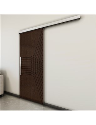 Holzschiebetür Slim-Line - Wenge  Model 1085